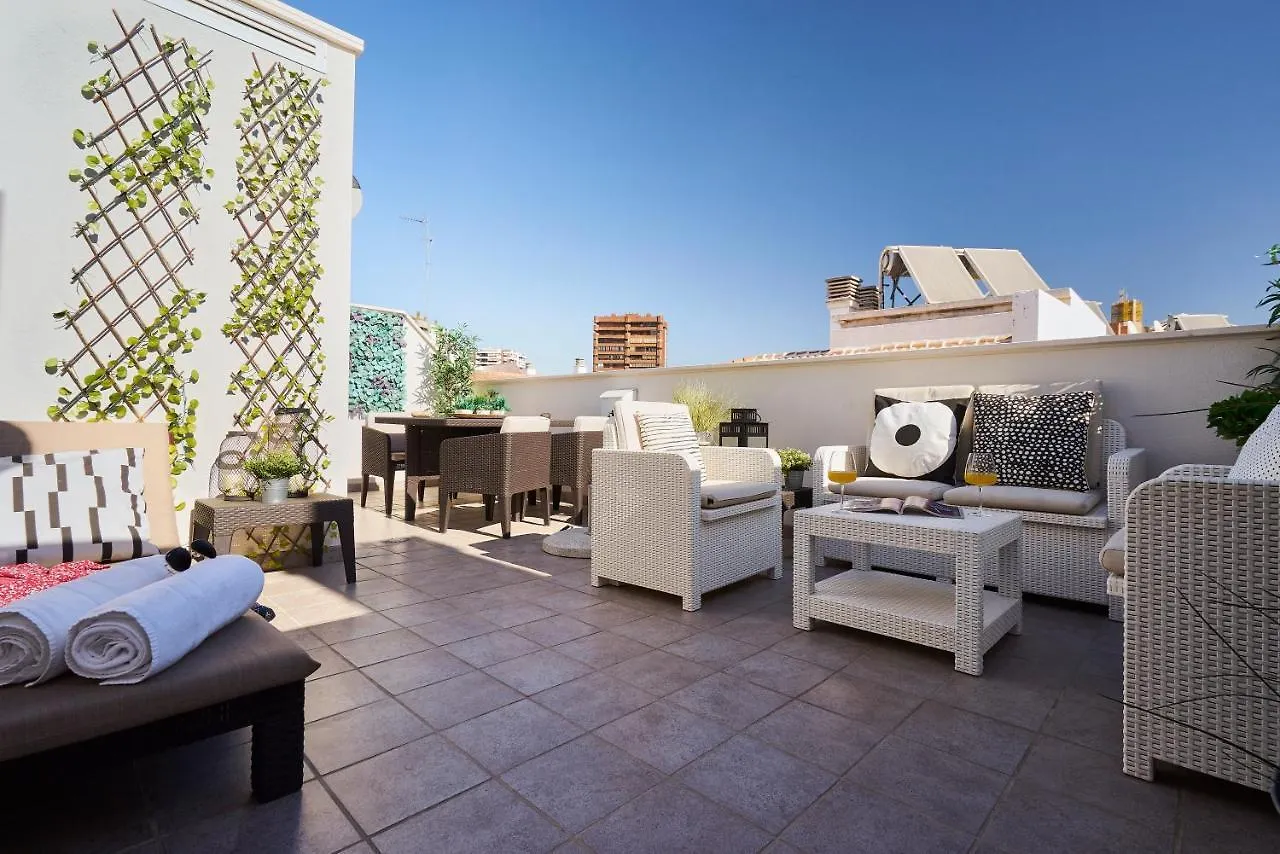 Studio Deluxe With Shared Roof Terrace Málaga Apartamento